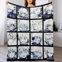 Kiibo Manga Collection (Colored) Throw Blanket Cozy Throw Blanket Birthday Gift for Him Her Size: 75*100cm, Weight: 230 GSM