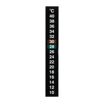 8pcs 10℃ to 40℃ Fish Tank Thermometer Self Adhesive Digital Temperature Sticker  Aquarium 8pcs