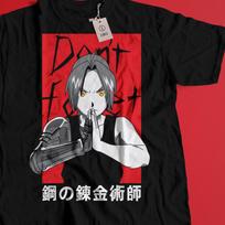 Dark Manga Aesthetic T-Shirt, Grunge Anime Graphic Tee, Streetwear Trash Punk Style Shirt, Japanese Urban Fashion, Otaku Unisex Gift M