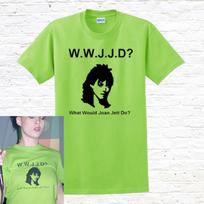 What Would Joan Jett Do T-Shirt (Worn by Kathleen Hanna) S