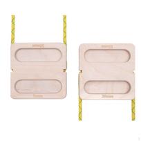 Birch Fingerboard Home Gym Wooden Hard Wood Climbing Finger for Climbers, Beginners