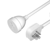 Deli 1.5M 16A 3-Prong Power Extension Cord CN plug (adapter included)