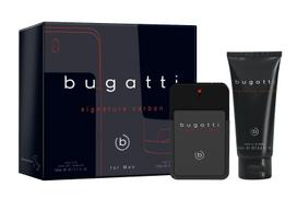 Bugatti Dovanų rinkinys vyrams Signature Carbon (Tualetinis vanduo 100ml + Dušo želė 200ml)