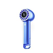 Portable USB Mini Fan with Hook 5-Speed Wind Outdoors Hiking Desktop Stand New Design