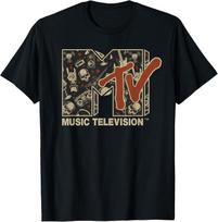 MTV Rock n Roll Music Hard Heavy Metal Skull Guitar Vintage  Unisex T-Shirt XXXXL