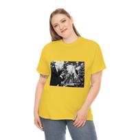 Joe Biden Black & White Punk Rock Graphic Print Unisex Heavy Cotton T- Unisex T-Shirt XXL