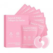 Instalift PDRN & Collagen Hydrogel Eye Patches with Niacinamide, Under Eye Masks for Puffy Eyes, Dark Circles & Fine Lines, 60 Patches less