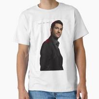 Lucifer Morningstar Hot As Hell Classic Tshir Made In Usaaus Tshirt S2xl S