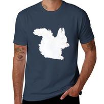 White Squirrel Tshirt Odor Resistant Short Sleeve Top S