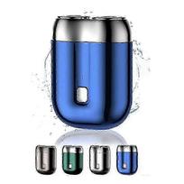 New Model Mini Dual-Head Electric Shaver, Portable Travel Shaver for Men and Women, Wet & Dry, USB Rechargeable, Compact Design
