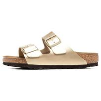 Birkenstock Abrasion Resistant Slide Slippers Womens Gold 1016110 37 auksinė
