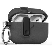 PENGGU Compatible with Apple AirPods Pro 3 Protective Case Magnetic Auto-Open Cover Noise-Cancelling Earbuds Case Plush Gray