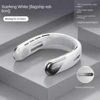 10000mAh Portable Neck Fan Mini Bladeless Silent Neckband Fan USB Rechargeable 3 Speeds Mute Wireless Electric Neck Cooler Fans balta