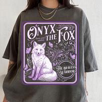 Little Osha Fantasy, Onyx The Fox Shirt, Quicksilver Book Shirt, Saeris Fane Kingfisher Tee, Fae And Alchemy BrimStone, Gothic Dark Academia 2XL