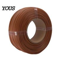 Eco Friendly Filament Matte PLA 3D Printer Filament, Spoolless Printing Supplies 1Kg 1.75mm Roll Compatible with Most Printers
