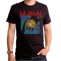 Def Leppard Retro Pyromania Lightweight Authentic Band T-Shirt badhabitmerch XL
