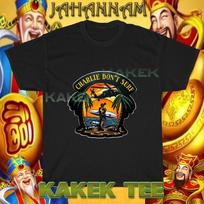 Apocalypse Now Charlie Don't Surf Logo T-Shirt L