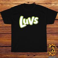 New Luvs Diapers Parenting Logo Black White Grey Navy T-Shirt Size S-5XL XXXXL