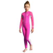 Kids Girls 2.5mm Neoprene Wetsuit Snorkeling Diving Surfing Warm Full Body Dive Suit Summer Winter Child Small