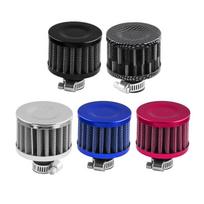 12mm Car Motor Cold Air Intake Filter Turbo Vent Crankcase Breather raudona