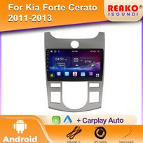 „Android“ automobilio radijas, skirtas KIA Forte Cerato 2 Porte Koup 2008–2014 daugialypės terpės grotuvas GPS No 2D DVD Carplay galvos bloko prietaisų skydelis 4 core 1GB+32GB carplay