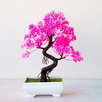 Garden Arrangement Room Decoration Plastic Plants Bonsai Small Tree Pot Fake Plant Potted  Yard Room Garden Decoration Outdoor