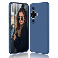 Lankstus skysto silikono TPU dėklas, skirtas Huawei Nova 12 SE 12S 12i 11 Pro 11i 10 9 SE, apsauginis dangtelis Fundas Coque Capa Huawei Nova 12S mėlyna