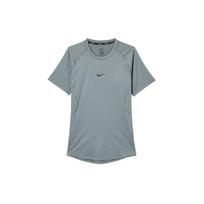 Nike Pro Dri-Fit Simple Comfortable Stylish Raglan Short Sleeve T-Shirt Men Tops Smoke-Gray Black FB7933-084 M