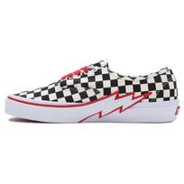 Vans Authentic Series Comfortable Durable Non-Slip Low-Top Skate Shoes Unisex sneaker Black White VN000BWCCKK 35