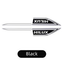 2vnt/komplektas Toyota hilux automobiliui Sparnas Metalinis lipdukas Išorė Dekoratyviniai lipdukai Modifikacija Automobilio emblema Priedai