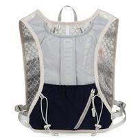 Nylon Outdoor Hydration Backpack Waterproof Hydration Running Vest Unisex Climbing Backpack tamsiai mėlyna spalva