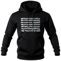 Everything Is Fine Trust Your Government Hoodie Unisex Casual Sarcastic Graphic Pullover Hooded Long Sleeve Sweatshirt xxl juoda