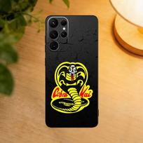 C-Cobra Kai Snake Phone Case For Samsung S25,S24,S21,S22,S23,S30,Ultra,S20,Plus,Fe,Lite Black Shell Samsung S21