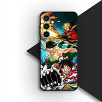 One Pieces Luffy Roronoa Zoro Phone Case for Samsung Galaxy S20 S22 S21 FE Ultra Plus A07 A17 A15 A16 A25 A57 A37 Cover Galaxy S20 Ultra