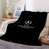 1pc UEFA Champions League Soft Warm Throw for Home, Office, Trave, All-Season Cozy Bedding Gift, Office Cozy Accessory 1113 80cmx120cm(31inx47in)