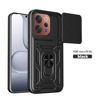 For Vivo V70 Elite Case Vivo V70 5G Cover Vivo V70 Elite Magnetic Ring Holder Armor Phone Case Slide Camera Protect Back Cover vivo V70 Elite