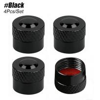 4PCS Tire Stem Valve Caps with O Rubber Ring, Universal Stem Covers for Cars, SUVs, Bicycle, Trucks, Motorcycles, Airtight Seal juoda