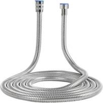 PVC Dušo prailginimo žarna Pakeičiama maišytuvo žarna Profesionali vandens purškimo žarna Namams Stainless Steel-1m gray