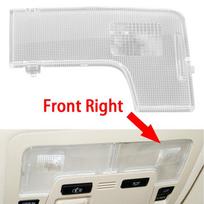 Auto Interior Map Reading Light Cover Lid Indoor Roof Ceiling Dome Lamp Housing Cap Shell for Toyota Camry 2012-2017 Front Right