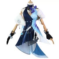 Genshin Impact Cosplay Costume Wig Hair Women Dancer Dress Carnival Uniform Anime Halloween Costumes S