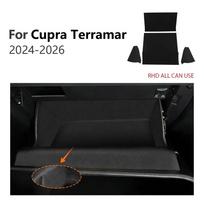 Suede Door Map Pocket & Glove Box Organizer for Cupra Terramar 2024-2026 LHD RHD Suede Sticker RHD balta