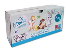 Dada kasdienės drėgnos servetėlės 7x72 looney tunes