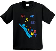 Autism Awareness Ok To Be Different T Shirt Youth L