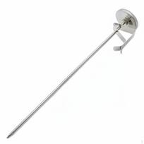 Bimetal Food Thermometer Accurate Reading Stainless Steel Tip Wide Temperature Range 12.5CM