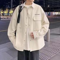Men S Loose Long Sleeve Solid Workwear Casual Jacket Outerwear S balta