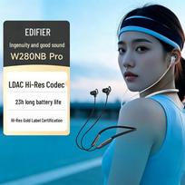 EDIFIER W280NB Pro Neckband Active Noise Cancelling Bluetooth Headphones