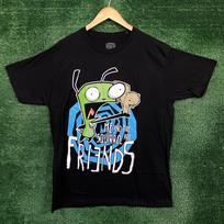 Invader Zim Me and Squirrel are Friends Gir T size Large Unisex T-Shirt M