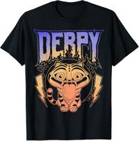 Kpop Demon Hunters Derpy Retro Metal Band Style Logo T- Unisex T-Shirt XL