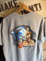 VTG Lost Enterprises Hawain Hula Girl Surf Skater T  Size L Unisex T-Shirt S