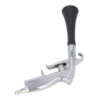 Compressed Air Blow Gun High Pressure Blower with Adjustable Air Flow Nozzle for Car Interior Exterior Cleaning Aluminum alloy+ABS